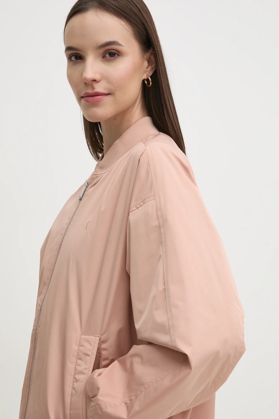 Calvin Klein Jeans geaca bomber portocaliu J20J224702