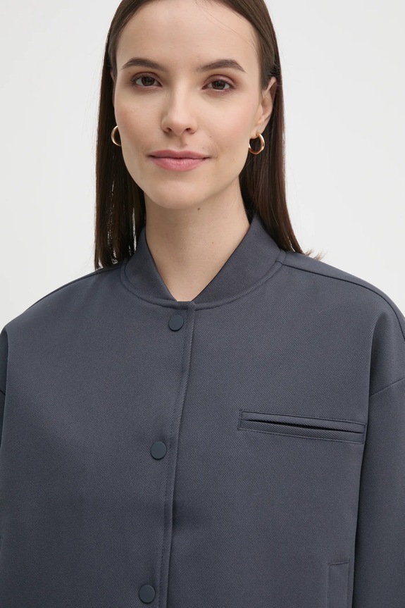 Bunda Calvin Klein Jeans sivá J20J224970