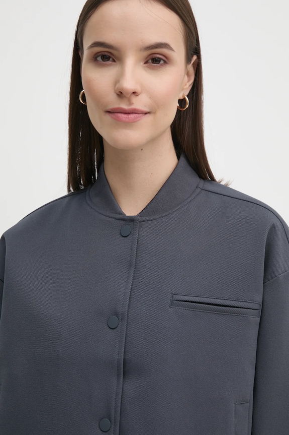 Bunda Calvin Klein Jeans sivá J20J224970