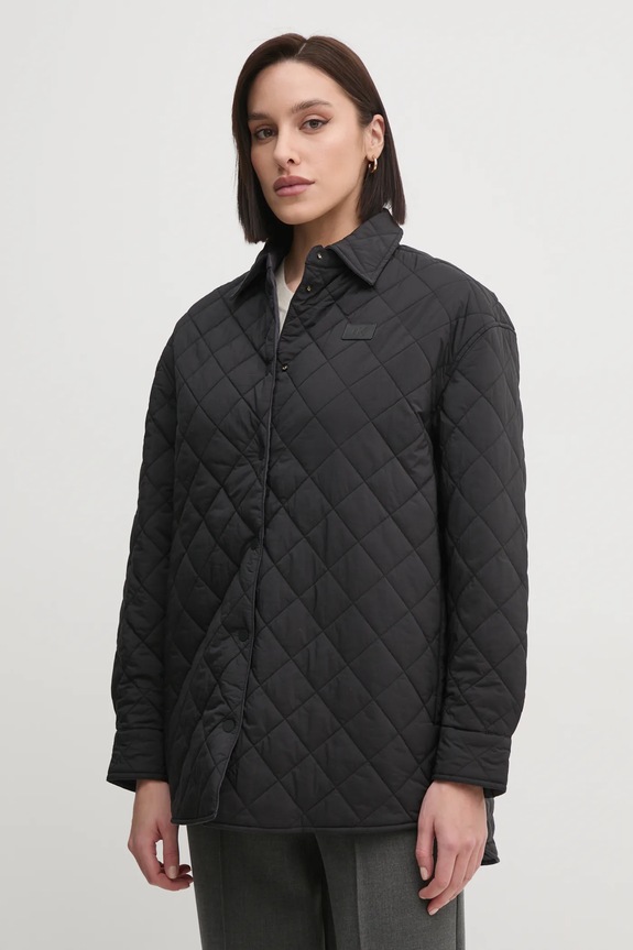 Calvin Klein Jeans geacă cu două fețe cu captuseala gri J20J225018