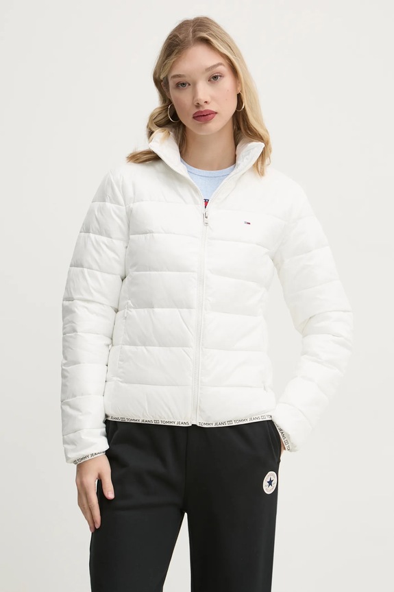 Tommy Jeans geaca cu captuseala alb DW0DW19312