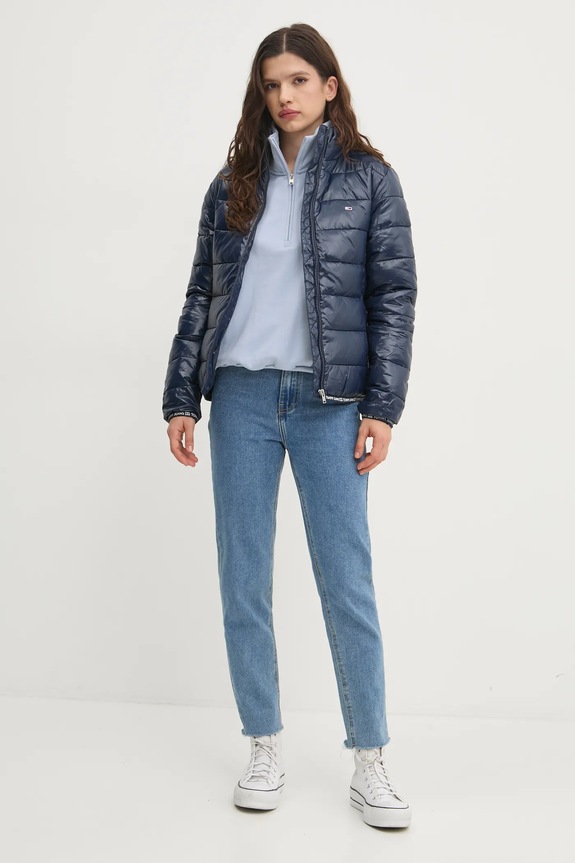 Bunda Tommy Jeans DW0DW19312 námořnická modř SS25