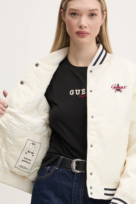 Guess Jeans kurtka bomber W5RL43.WHAA2