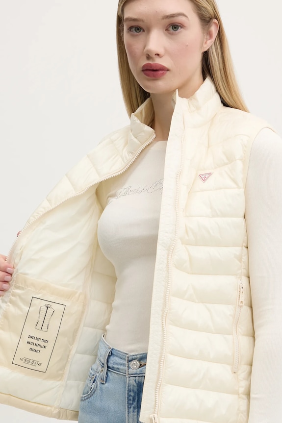 Prsluk Guess Jeans W5RN55.WHAB2