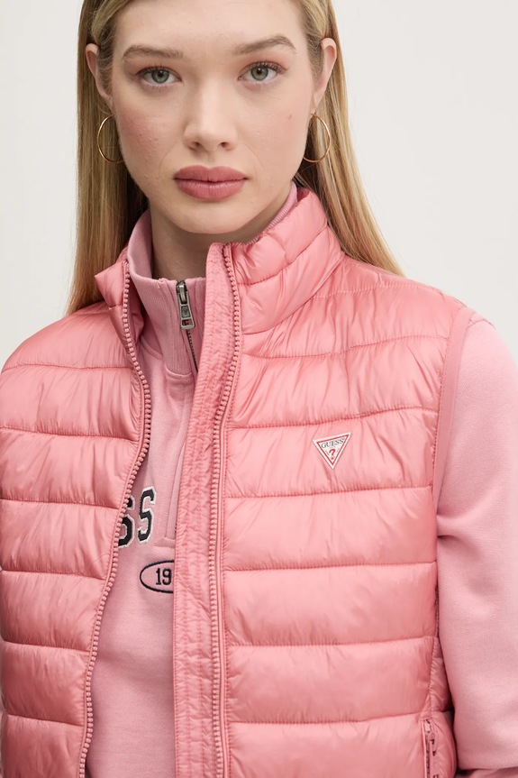 Guess Jeans bezrękawnik różowy W5RN55.WHAB2