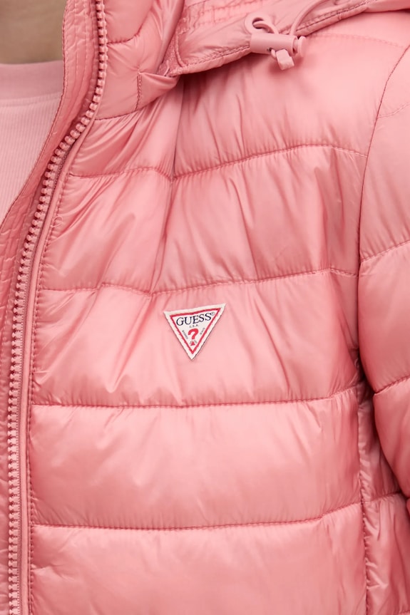 Bunda Guess Jeans W5RL99.WHAB2 růžová