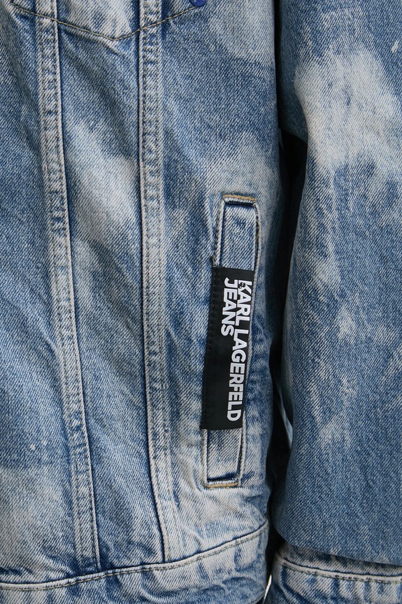 Džínová bunda Karl Lagerfeld Jeans A1W14014 modrá