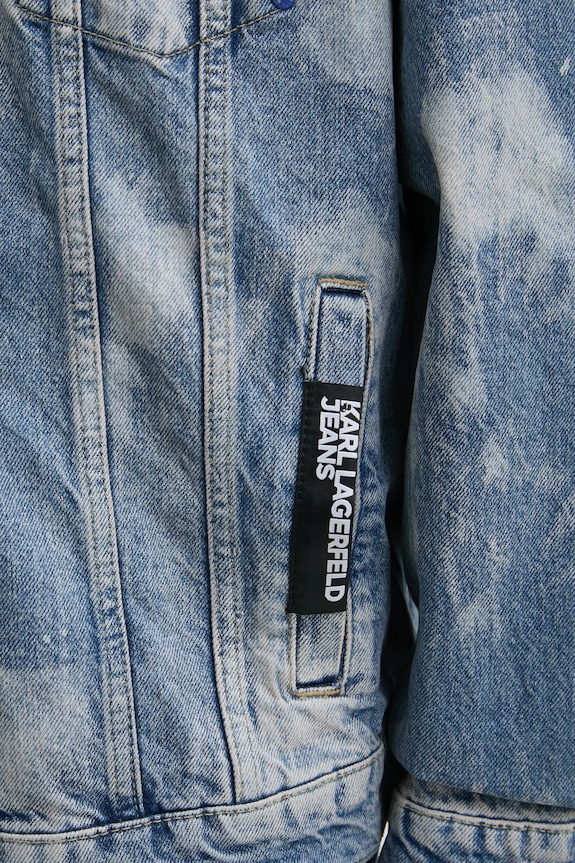 Džínová bunda Karl Lagerfeld Jeans A1W14014 modrá