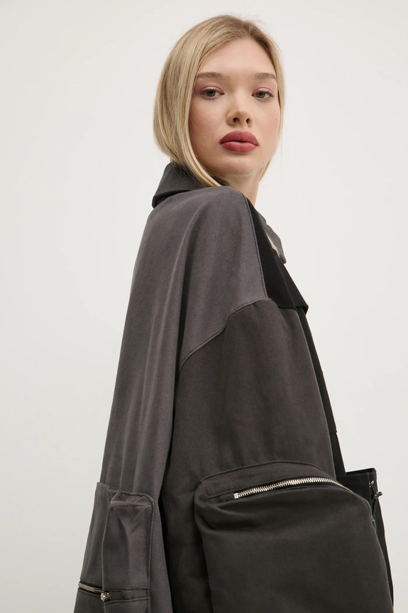 Βαμβακερό μπουφάν Karl Lagerfeld Jeans A1W15051