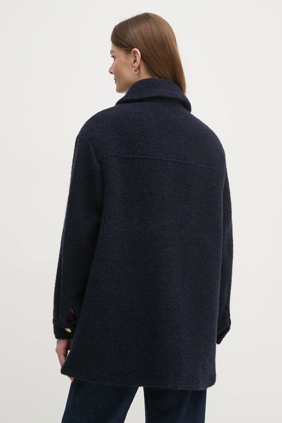 Odjeća Kaput Tommy Hilfiger WW0WW43762 mornarsko plava