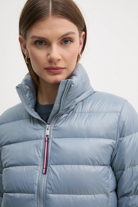 Péřová bunda Tommy Hilfiger WW0WW44980 modrá
