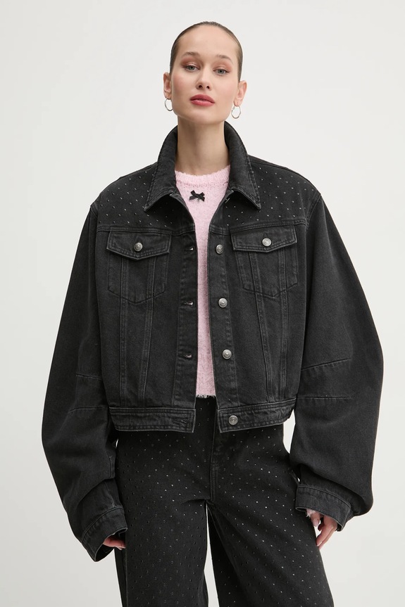 Rotate giacca di jeans senza grigio 1136122998