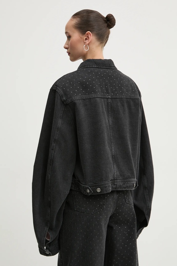 Abbigliamento Rotate giacca di jeans 1136122998 grigio