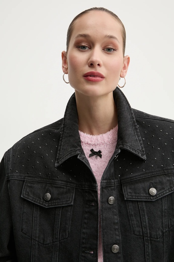 Rotate giacca di jeans 1136122998 grigio