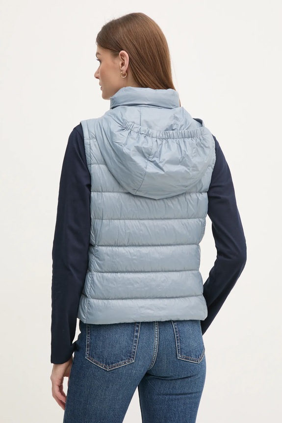 Pernati prsluk Tommy Hilfiger plava WW0WW43773