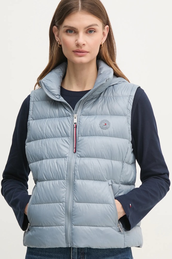 Pernati prsluk Tommy Hilfiger WW0WW43773 plava