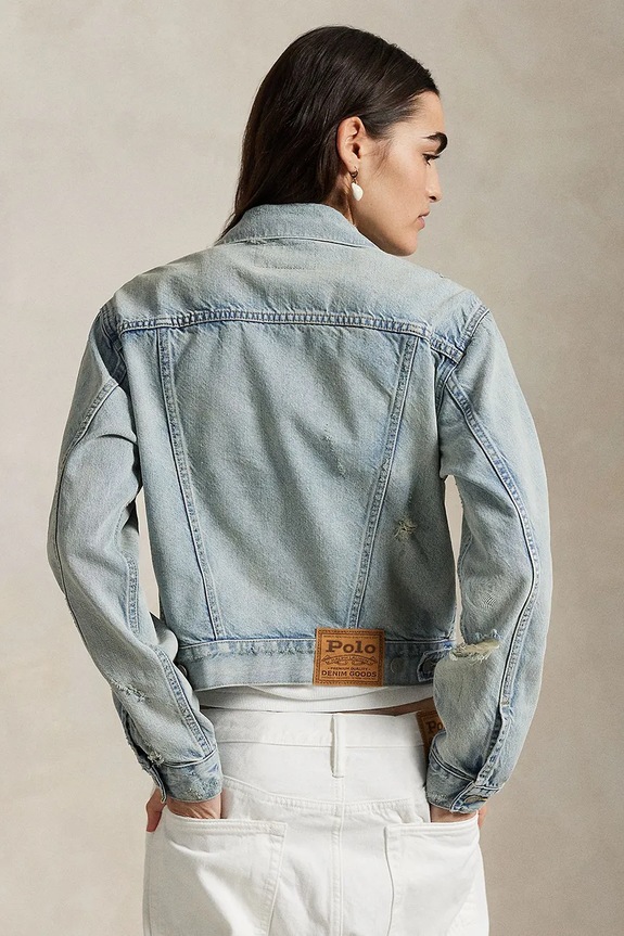 Jakna Polo Ralph Lauren 211969393 plava SS26