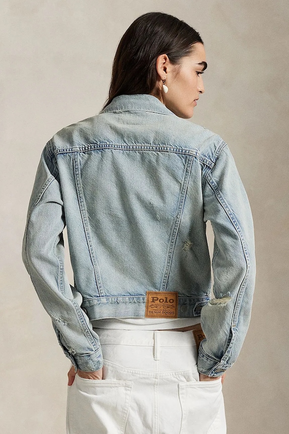 Jakna Polo Ralph Lauren 211969393 plava SS26