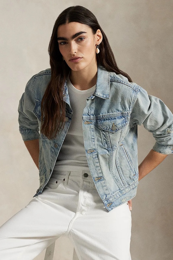 Jakna Polo Ralph Lauren 211969393 plava
