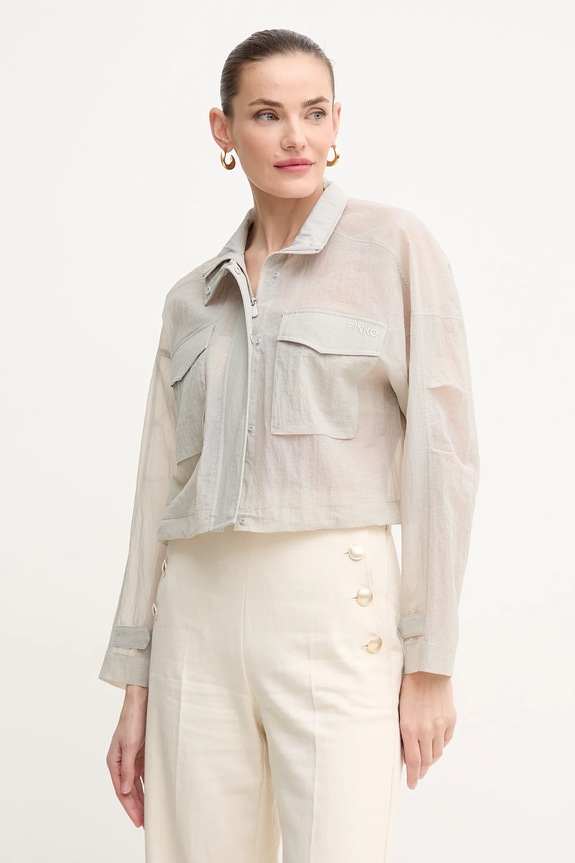 Яке Pinko без изолация сив 104845.A2EK