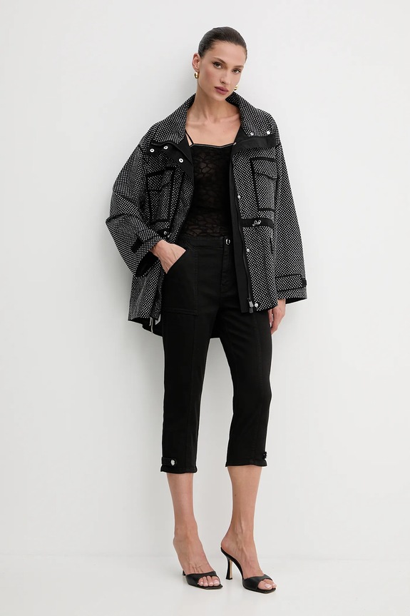 Pinko rövid kabát 104598.A2BW fekete SS25