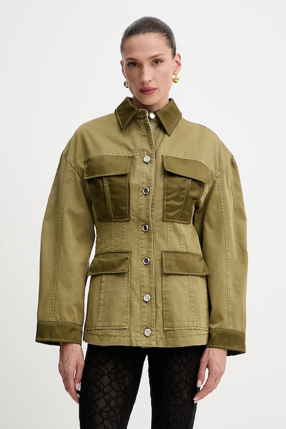 Jakna Pinko bez tople podstave zelena 104895.A2GC