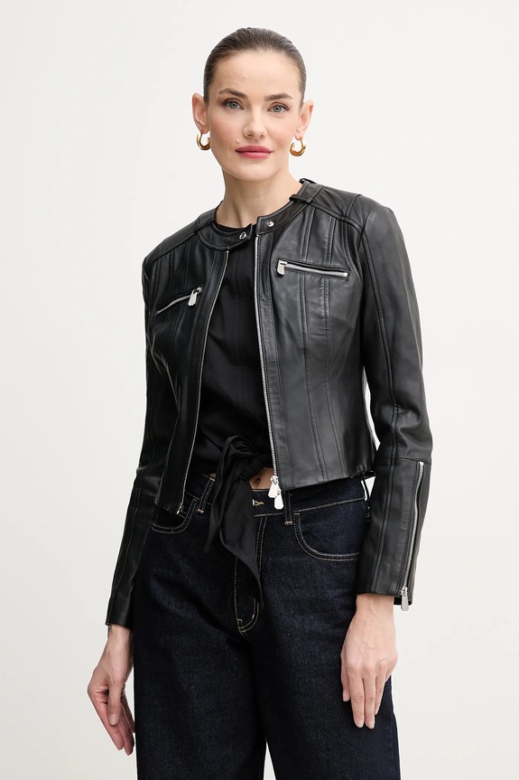 Pinko bőrdzseki nem szigetelt fekete 104914.A2HT