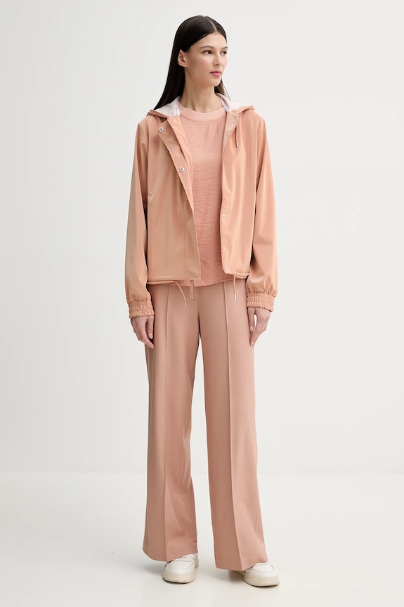 Bunda Rains String W Jacket W3 18040.104 oranžová SS25