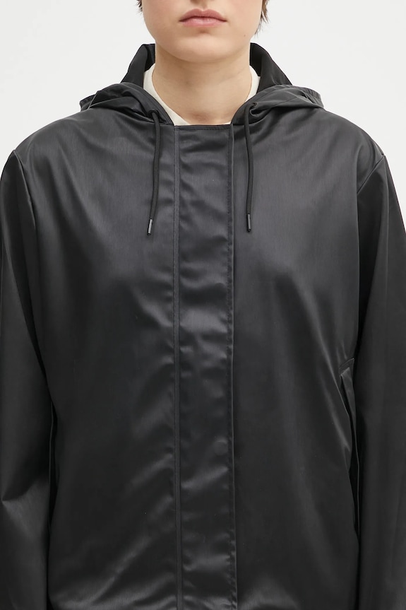 Rains giacca String W Jacket W3 nero 18040.84