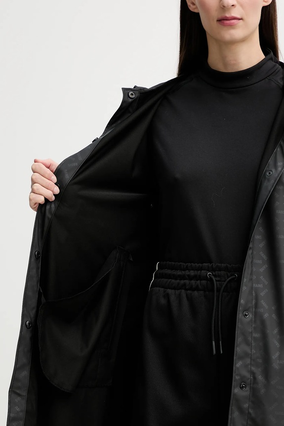 Bunda Rains A-Line W Jacket W3 18050.102 čierna