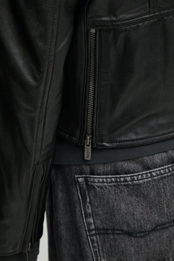 Pepe Jeans bőrdzseki FRANKA PL402494