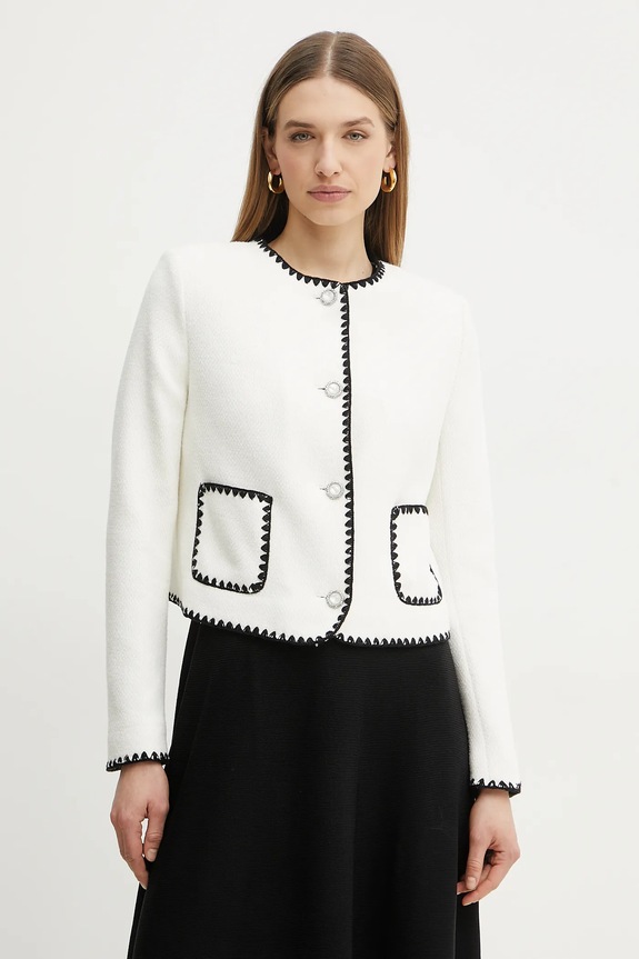 Guess marynarka LUCILLA dzianina beżowy W5RN20.WGVQ2