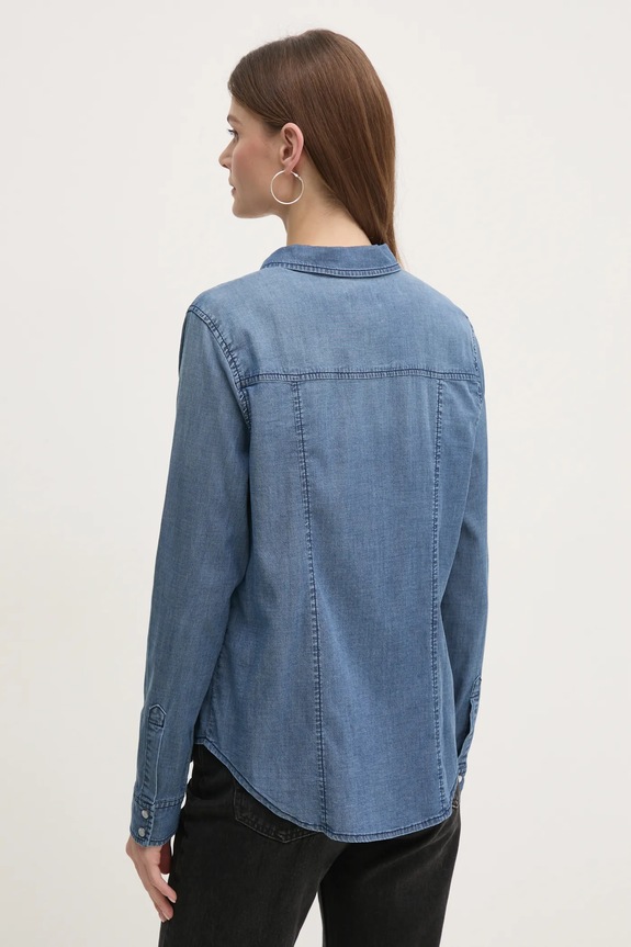 Guess koszula jeansowa W5RH0H.D4NA0 niebieski SS25