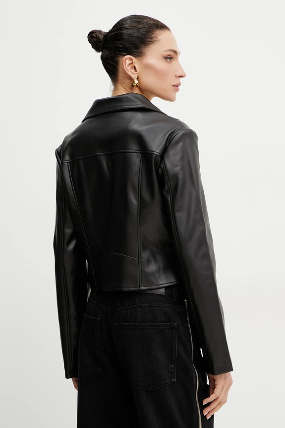 Abbigliamento Guess giacca da motociclista CLEMENCE W5RL22.WE480 nero