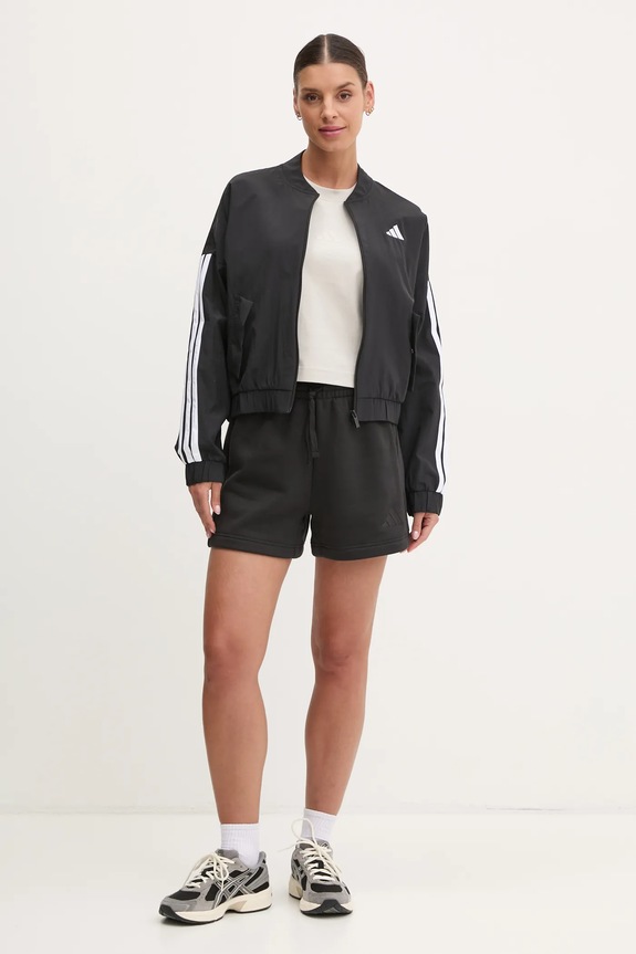adidas giacca bomber Essentials JD5317 nero SS26