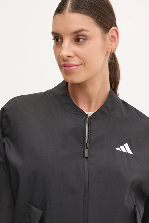 adidas giacca bomber Essentials nero JD5317