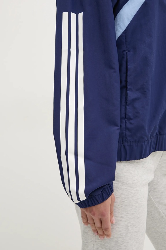Bunda adidas Tiro JG4143 tmavomodrá
