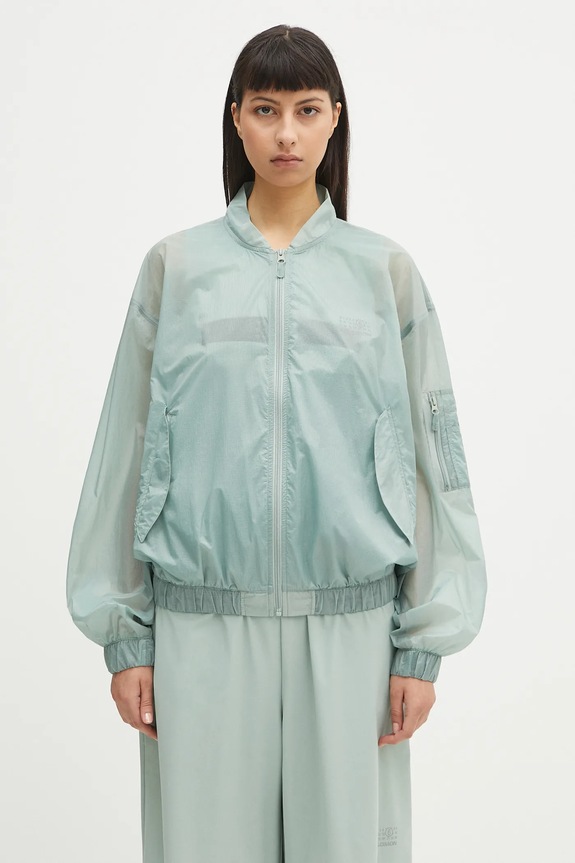MM6 Maison Margiela x Salomon jacket with turquoise S52AM0327