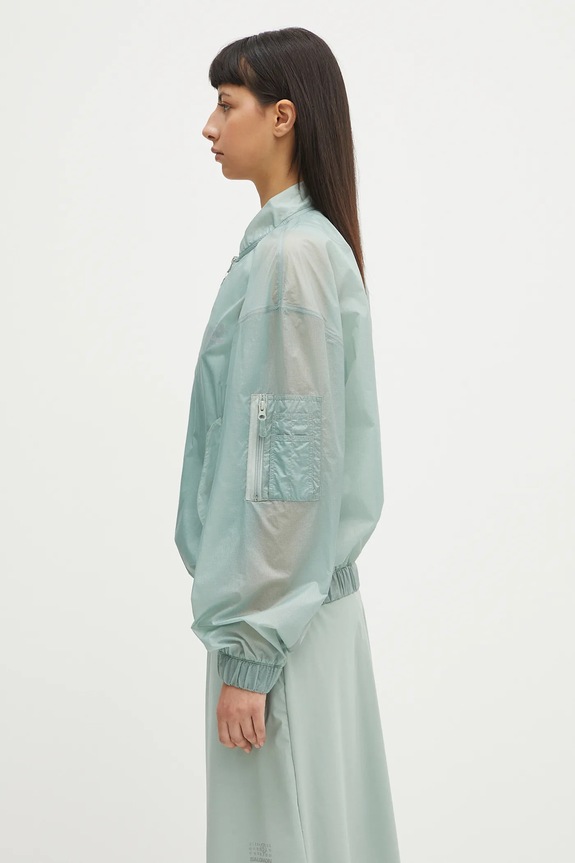 MM6 Maison Margiela x Salomon jacket S52AM0327 turquoise SS25