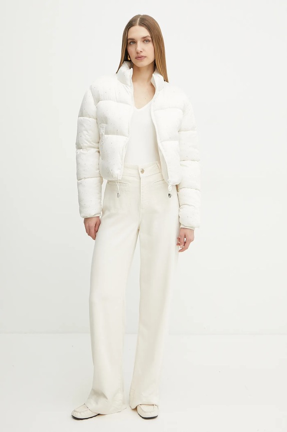 Bunda Guess ANTONIA W5RL04.WGVD2 béžová SS25