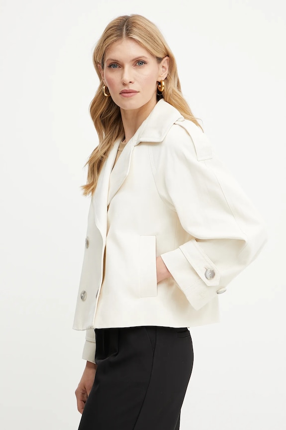 Marella trench in misto lino ORLO beige 2513081015