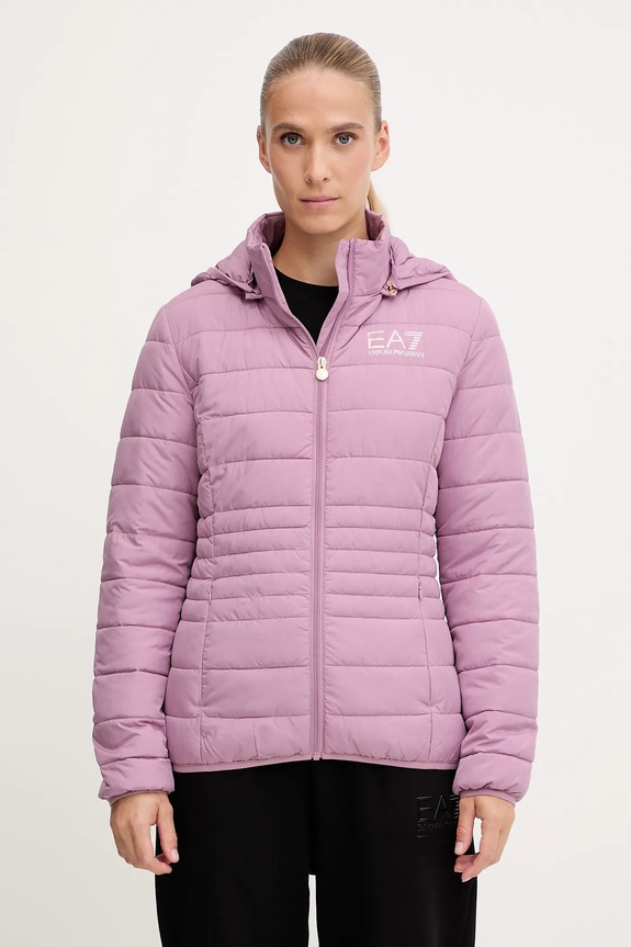 EA7 Emporio Armani μπουφάν γυναικείο ροζ TNF8Z.8NTB23