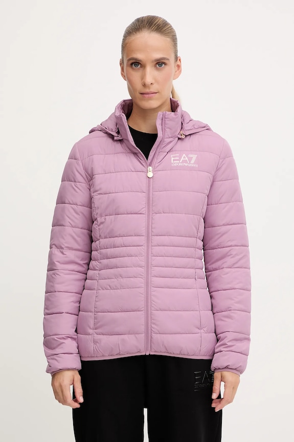 EA7 Emporio Armani μπουφάν γυναικείο ροζ TNF8Z.8NTB23