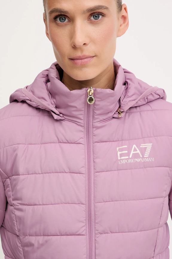EA7 Emporio Armani μπουφάν γυναικείο ροζ TNF8Z.8NTB23