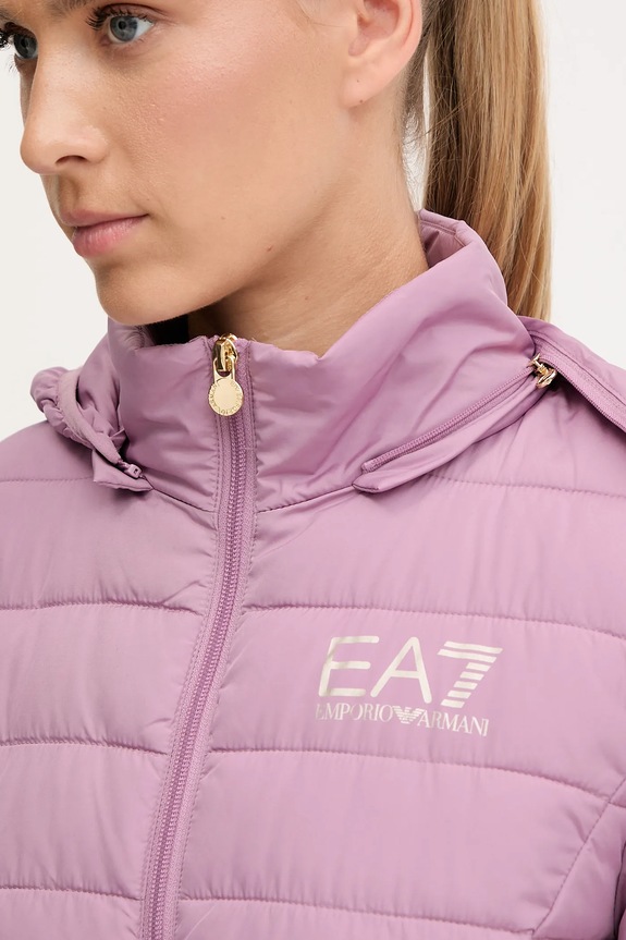 EA7 Emporio Armani μπουφάν γυναικείο TNF8Z.8NTB23 ροζ
