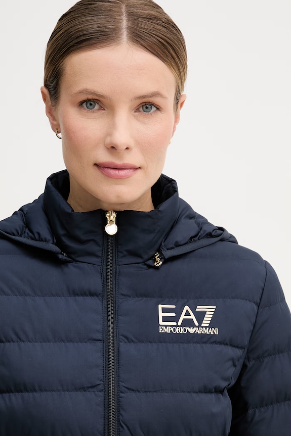 EA7 Emporio Armani γυναικείο μπουφάν σκούρο μπλε TNF8Z.8NTB23