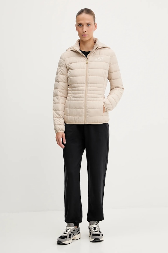EA7 Emporio Armani μπουφάν γυναικείο TNF8Z.8NTB23 μπεζ SS26