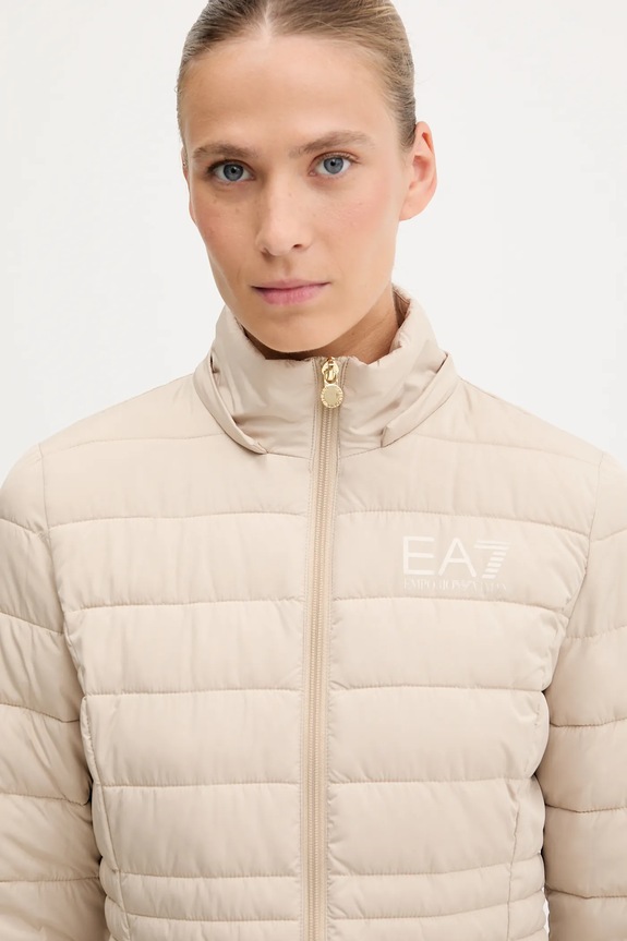 EA7 Emporio Armani μπουφάν γυναικείο μπεζ TNF8Z.8NTB23