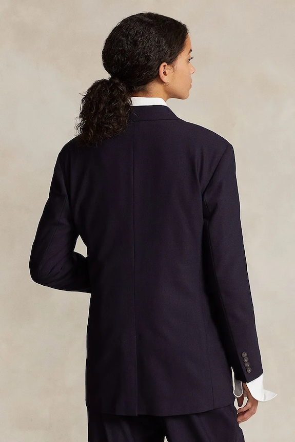 Vlnené sako Polo Ralph Lauren RLXD SB 211891060 tmavomodrá SS25