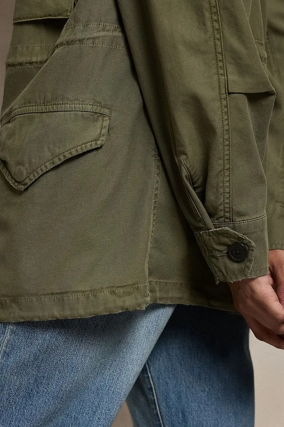 Clothing Polo Ralph Lauren cotton jacket M51 FLD 211941066 green